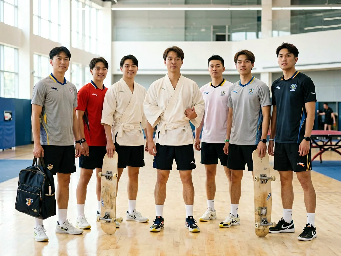 选手集结亮相日本奥运代表团